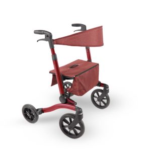 Rollator - sequoia red
