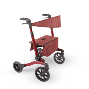 Rollator - sequoia red